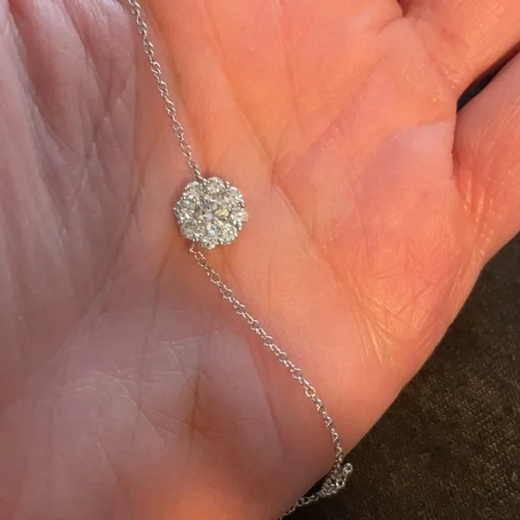 COPY - 14k diamond necklace